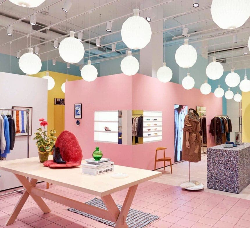 Inside a Ganni Store