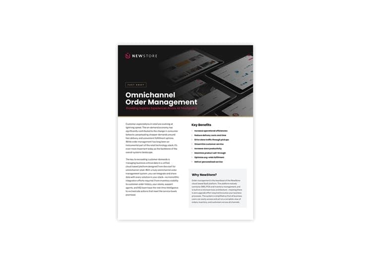 Omnichannel order management cover
