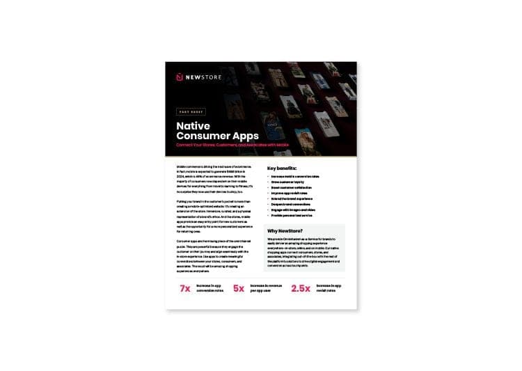 Native Shopping Apps