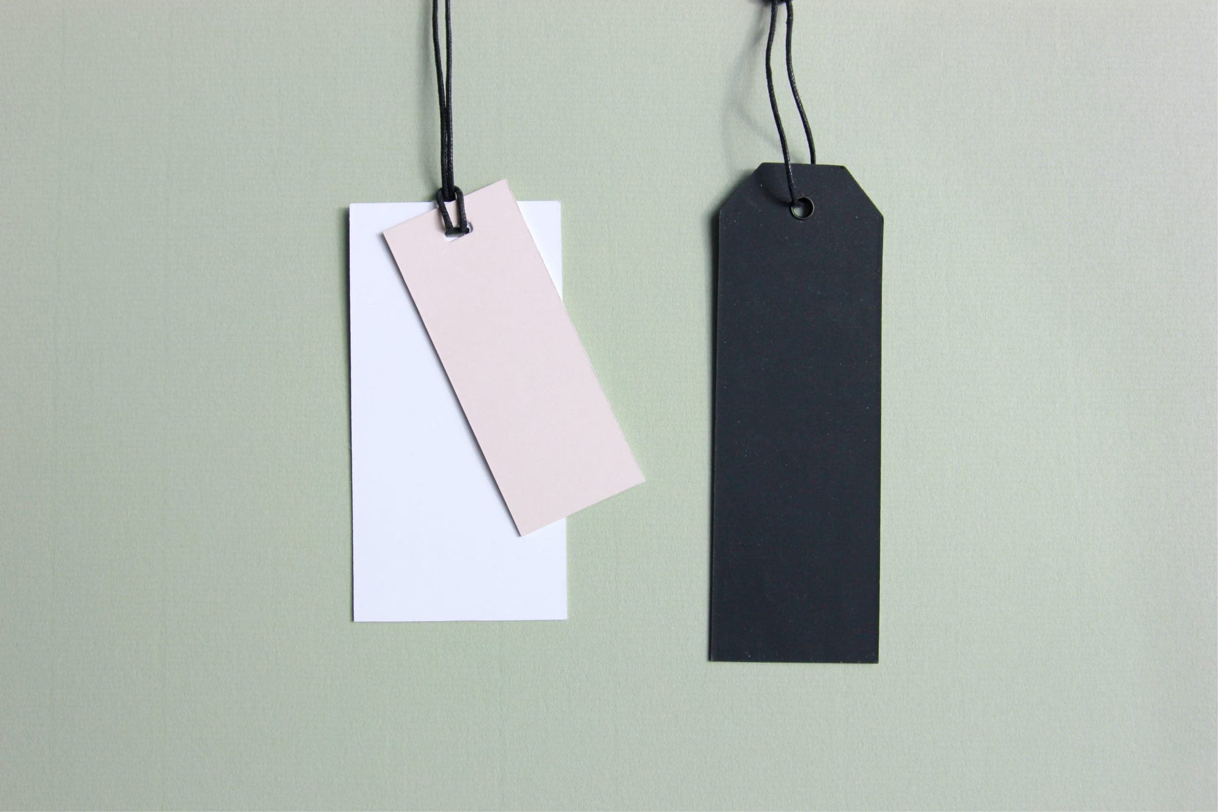 retail store price tags