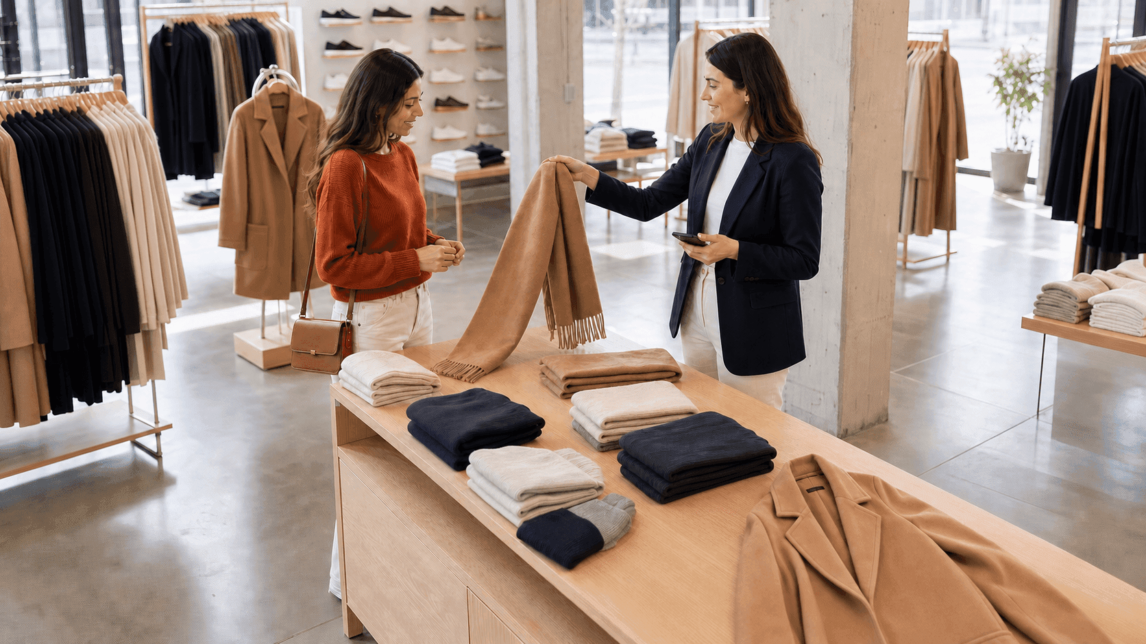 Adding a scarf to match